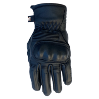 HUFS Leather Cruiser Gloves Satin Black