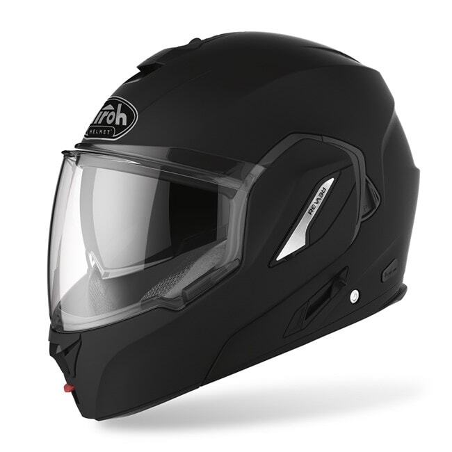 Airoh REV 19 Modular Flip Motorcycle Touring Helmet Black