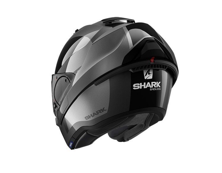 Casco modular SHARK EVO-ES BLANK MAT – Negro Mate - Cantabria Harley  Davidson