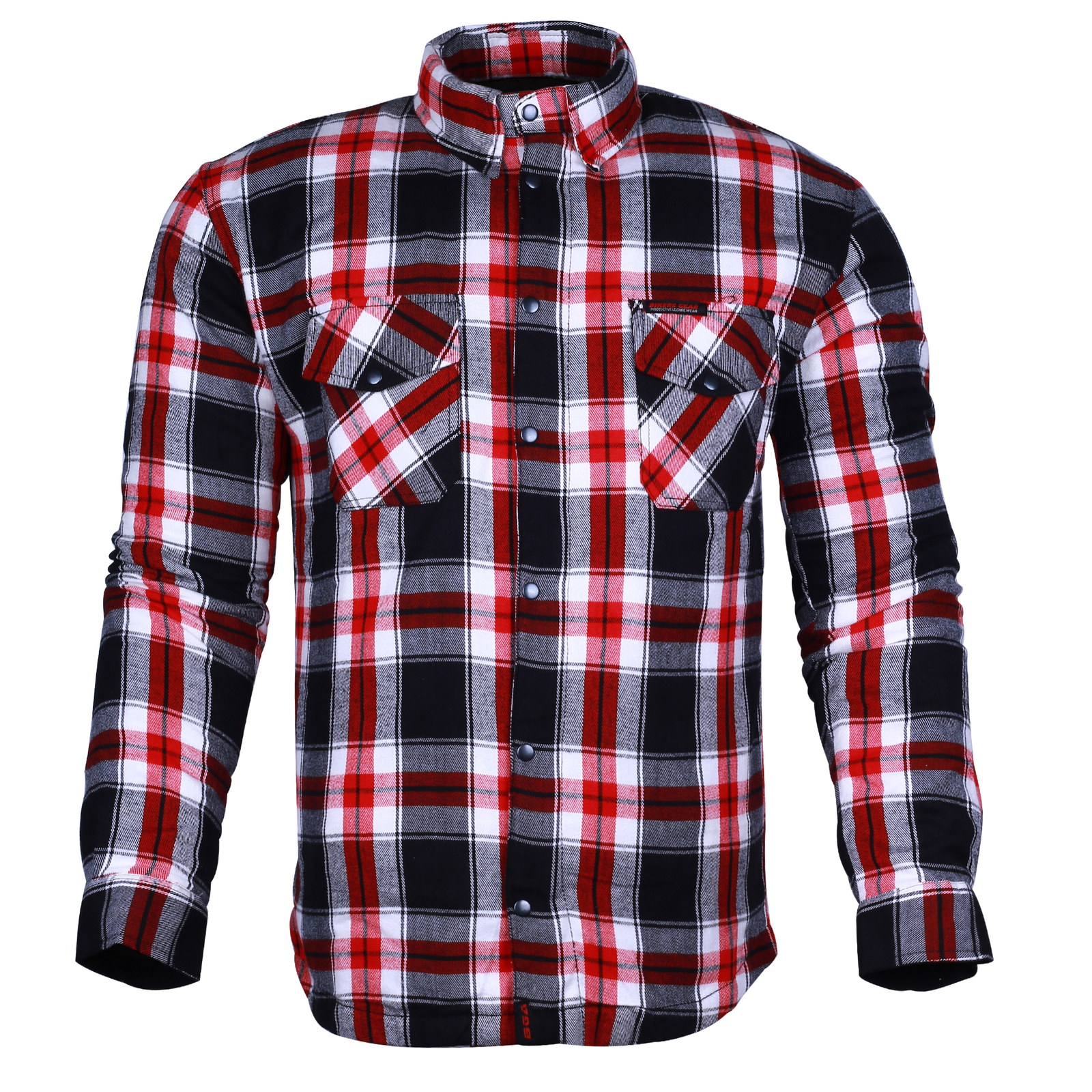 Premium Heavy Duty Kevlar® Lined Flannel Lumberjack Motorcycle Shirt ...