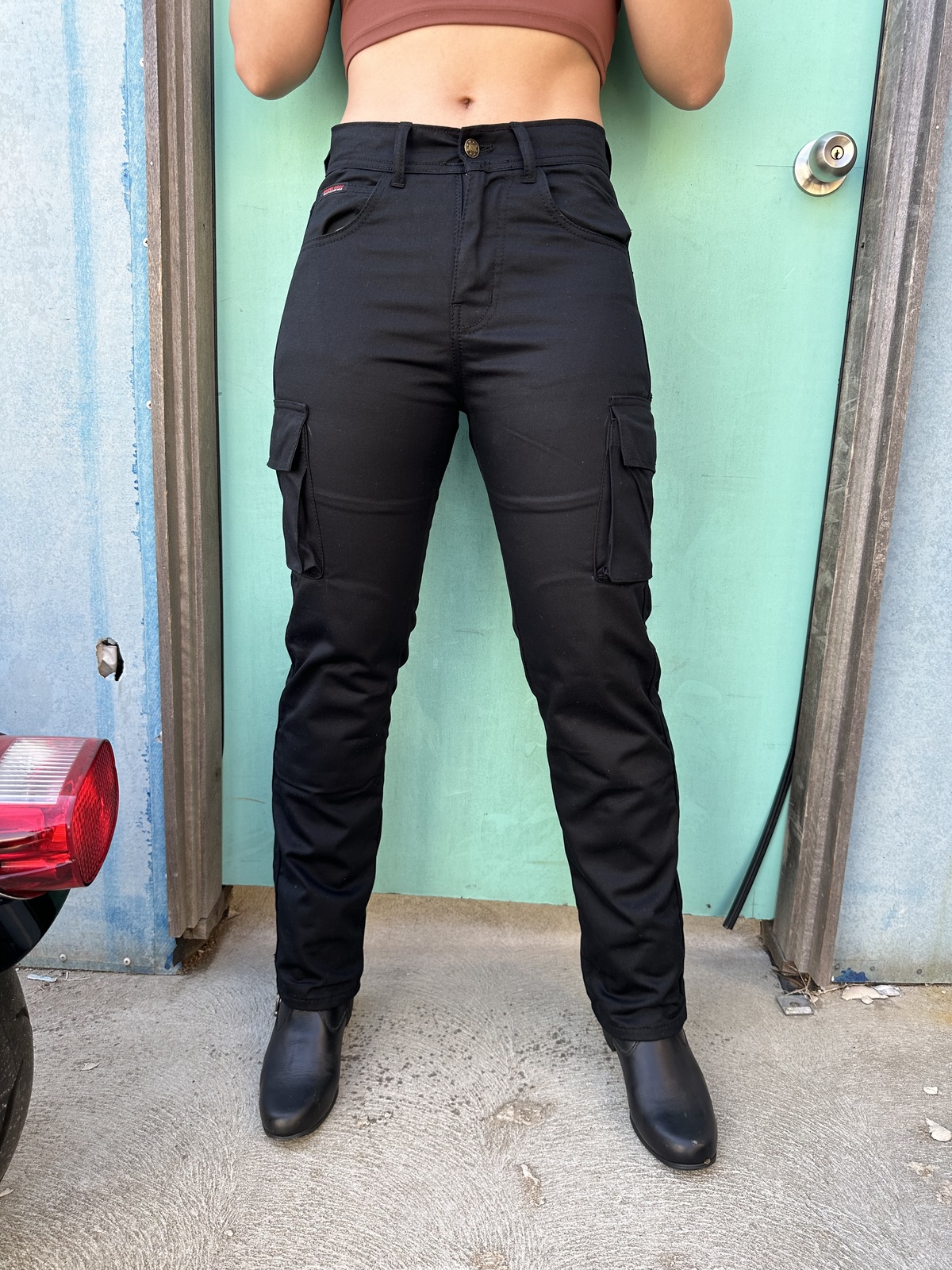 BGA Hobart Lady Leather Motorcycle Pants