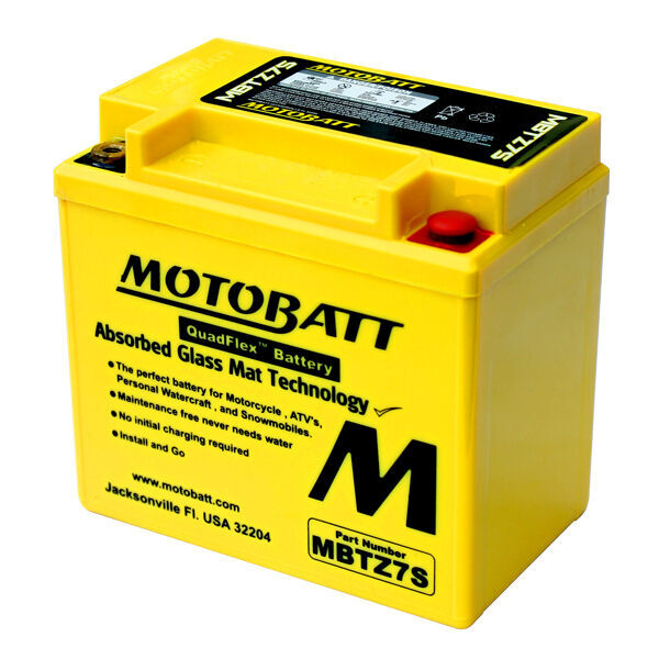 MotoBatt Motobatt Battery MBTZ7S For Yamaha WR 250 XZ Supermoto 