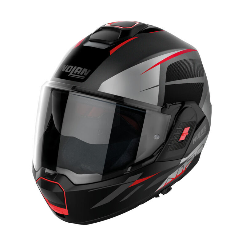 buy nolan helmet australia N60-6 SPORT FULL FACE SILVER EDITION MotoAdelaide Nolan N120-1 Flip Over Night