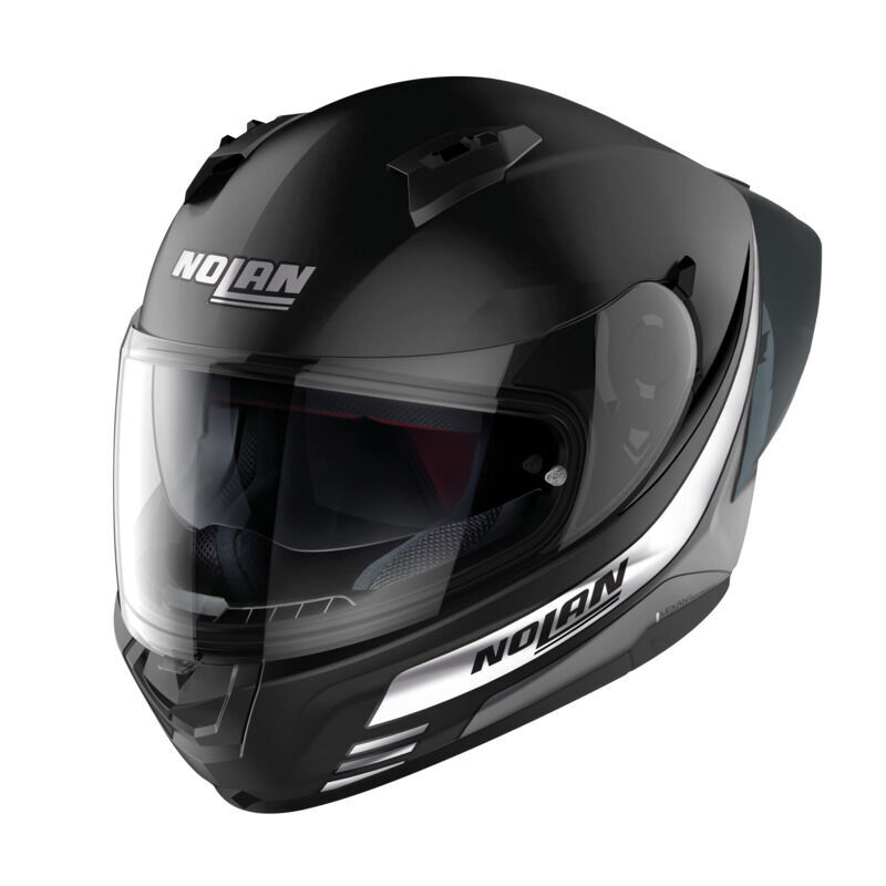 Nolan N60-6 Sport Outset Motorcycle Helmet Flat Black White