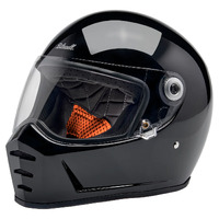 Biltwell Lane Splitter 2206 Urban Cruiser Motorcycle Helmet Gloss Black