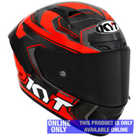 KYT NZ Race Competition Full Face Helmet Red 