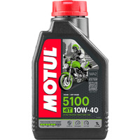 MOTUL 5100 4T Ester Synthetic Motorbike Oil 10W40 1L