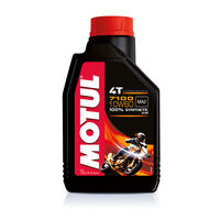 Motul 7100 4T Ester 100% Synthetic Motorbike Oil 10W60 1L