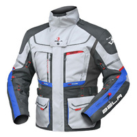 Bela Transformer WP Adventure Motorcycle Jacket Grey/Black/Blue