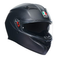 AGV K3 Matt Black Motorcycle Helmet Small SALE