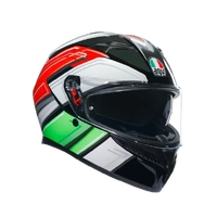 AGV K3 Wings Black Italy Motorcycle Helmet XSmall SALE