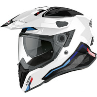 Airoh Commander Adventure Motorcycle Helmet Factor White 