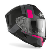 Airoh Spark Motorcycle Helmet with Internal Visor Pink