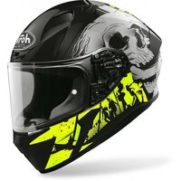 Airoh Valor Akuna Motorcycle Helmet Black/Yellow