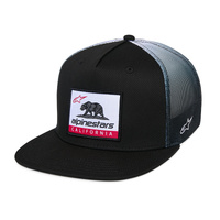 Alpinestars Cali Gradient Trucker Hat Black White