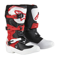 Alpinestars Tech 3S Youth Dirt Boots White Black Red
