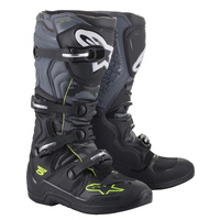 Alpinestars Tech 5 Off Road Boots Black Grey Yellow