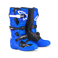 Alpinestars Tech7S Youth MX Boots Blue Black White