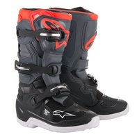 Alpinestars Tech7S Youth MX Boots Black Grey Red