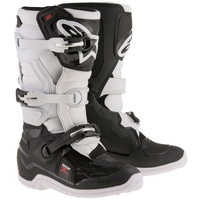 Alpinestars Tech7S Youth MX Boots Black White
