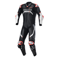 Alpinestars GP Tech V4 1PC Leather Suit Black White