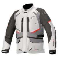 Alpinestars Andes V3 Drystar Motorcycle Jacket Ice Gray Dark Gray
