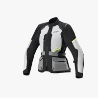 Alpinestars Womens Andes Air Drystar Motorcycle Jacket Gray Dark