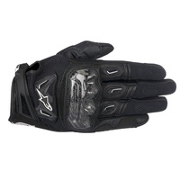 Alpinestars Womens SMX 2 Air Carbon V2 Sports Gloves Black