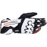 Alpinestars GP Pro R4 Leather Sport Gloves Black White
