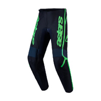 Alpinestars Fluid Apex V2 Black Green Fluo MX Pant