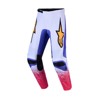Alpinestars Fluid Drag Light Lilac Blue Iris Gold MX Pant
