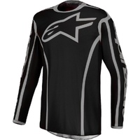 Alpinestars 2027 Fluid Apex 2 MX Jersey Black Silver