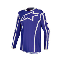 Alpinestars Fluid Apex V2 Deep Blue White MX Jersey