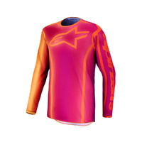 Alpinestars Fluid Keppler Dark Purple Orange MX Jersey