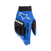 Alpinestars 2022 Full Bore Motorcycle Gloves Blue/Black