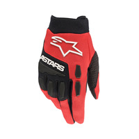 Alpinestars 2022 Full Bore Motorcycle Gloves Red/Black