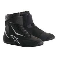 Alpinestars Fastback 2 Drystar WP Motorcycle Boots Black white