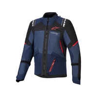 Alpinestars Andes V4 Drystar Motorcycle Jacket Dark Blue Indigo Black