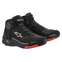 Alpinestars CR-X Drystar WP Urban Boots Black/Camo/Red