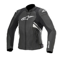 Alpinestars Womens GP Plus R Air Leather Jacket Black White