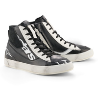 Alpinestars Stated Flair Urban Motorcycle Ride Shoes Black White