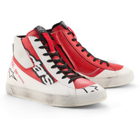 Alpinestars Stated Flair Urban Motorcycle Ride Shoes White Red