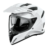 Airoh Bandit Adventure Motorcycle Helmet Gloss White