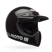 Bell Moto 3 Classic Motorcycle Helmet Gloss Black