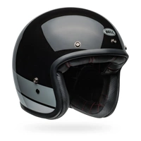 Bell Custom 500 Apex Open Face Helmet Black Grey