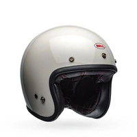 Bell Custom 500 2 Open Face Motorcycle Helmet Vintage White