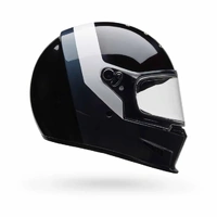 Bell Eliminator Menace Motorcycle Helmet Black White