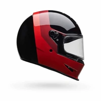 Bell Eliminator Menace Motorcycle Helmet Red Black