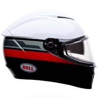 Bell Lithium Motion Motorcycle Helmet White Red