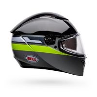 Bell Lithium Motion Motorcycle Helmet Grey Green